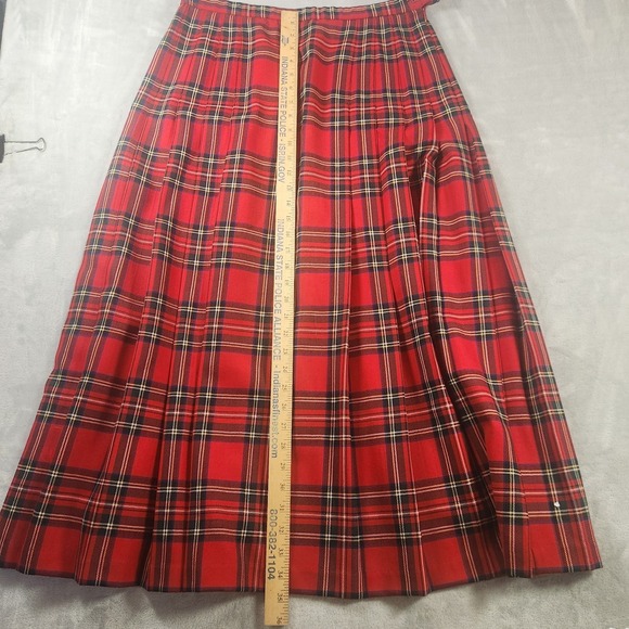 Vintage Pendleton Wool Tartan Plaid Suit Blazer Skirt Set Women's suit. Size 14 - Picture 4 of 6